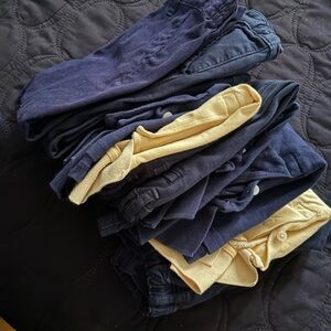 Kids Navy and Yellow Uniform Bundle